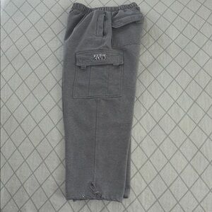 Men’s Pro Club Heather Gray size Large Heavy Joggers Sweatpants